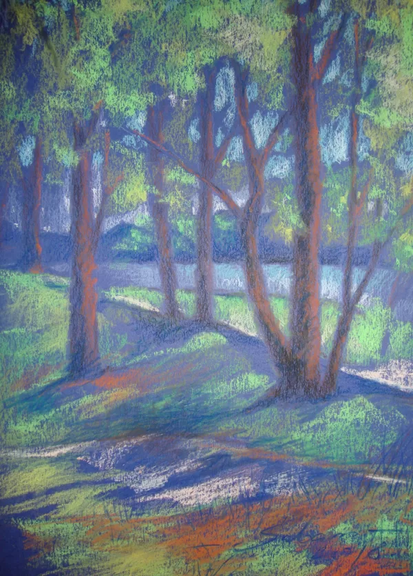 'Lucavsala" 35x50, 2018